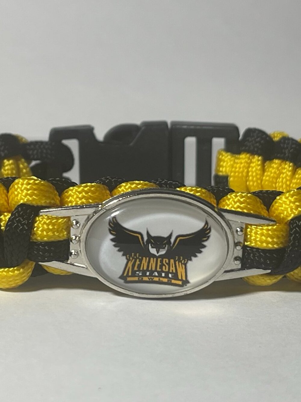 Kennesaw State Owls NCAA Paracord Bracelet NEW